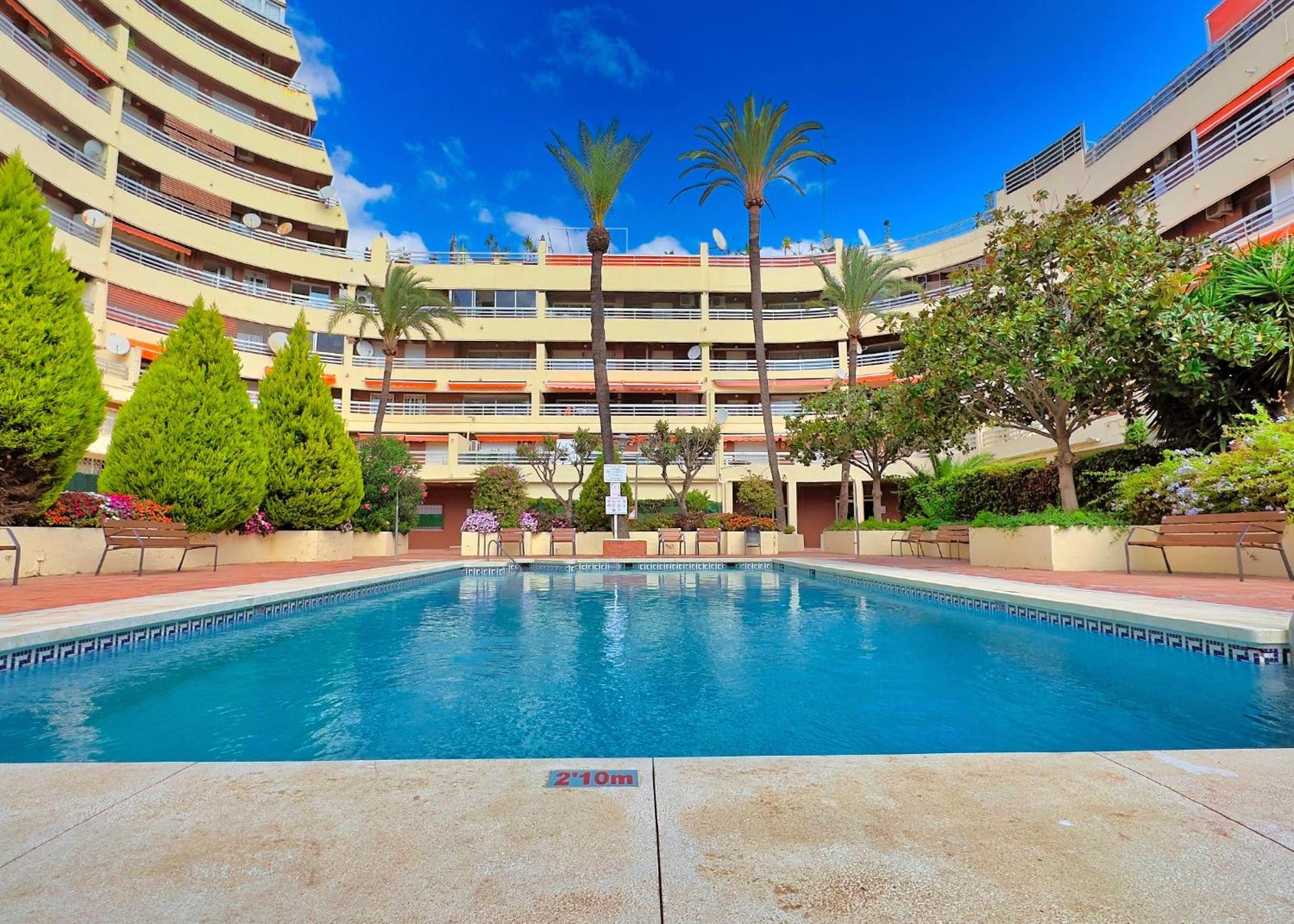 1 Bedroom Apartment Second Line Beach- Parque Marbella Building Buitenkant foto